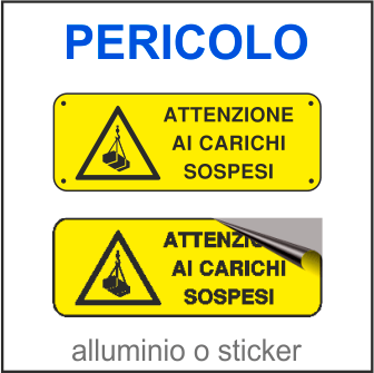 cartelli aziendali di pericolo
